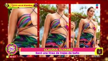 Claudia Álvarez y su línea de bikinis y trajes de baño
