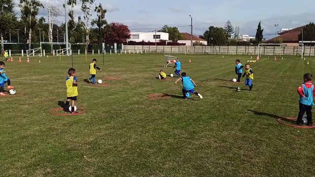 Entraînement école de foot