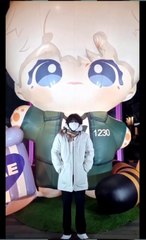 BTS V VISITED HIS 2021 BIRTHDAY PROJECT!