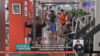 Food, health & wellness, at printing, ilan sa mga negosyong papatok daw sa 2022 | SONA