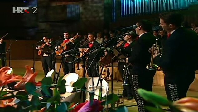 Mariachi Los Caballeros Croacia ~ LAS TRES HUASTECAS • Zagreb, 2008.