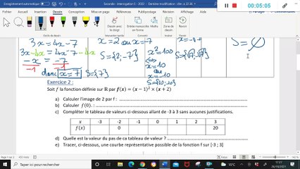 Seconde - Correction interrogation 5 - 2022