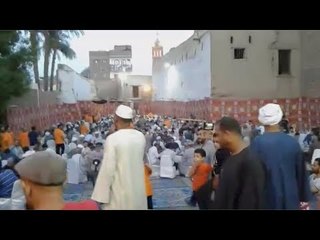 رفع الأذان وإقامة الصلاة في كنيسة بالأقصر