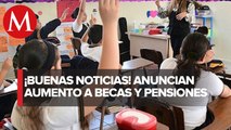 Pensiones y becas subirán en 2022