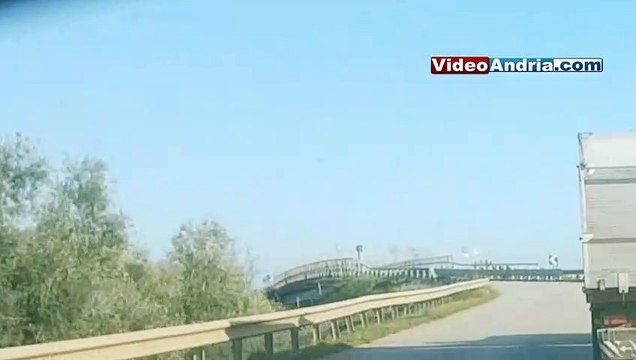 Andria-Bisceglie il giorno dopo il grave investimento-incidente - VIDEO