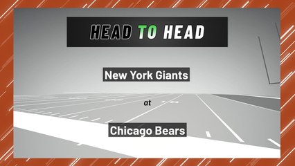 New York Giants at Chicago Bears: Spread