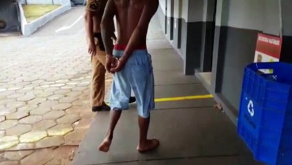 Equipes do Serviço Reservado e UPS Norte detêm homem que é fugitivo da PIC