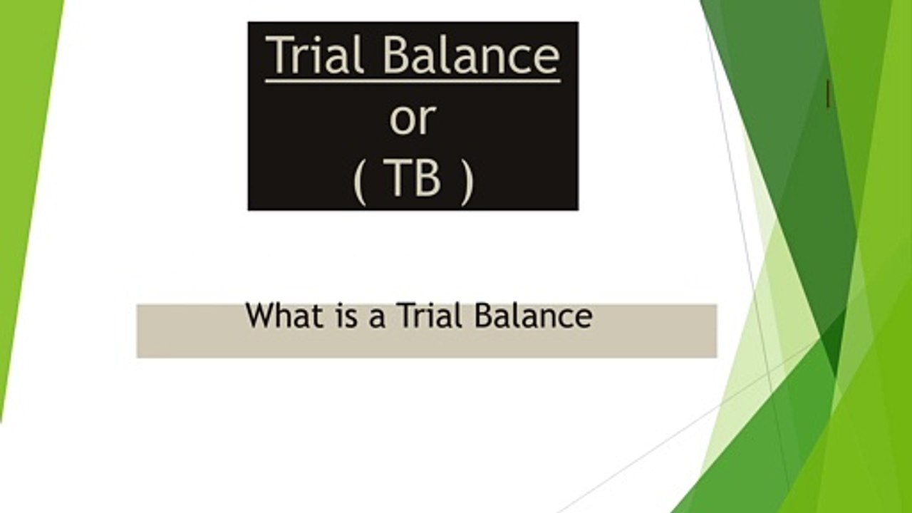 Trial Balance