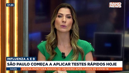 A testagem para influenza A e B começou nesta quinta-feira (30) nas Unidades Básicas de Saúde da capital.Saiba mais em youtube.com.br/bandjornalismo#BandNews20anos #SP #Testes #Influenza