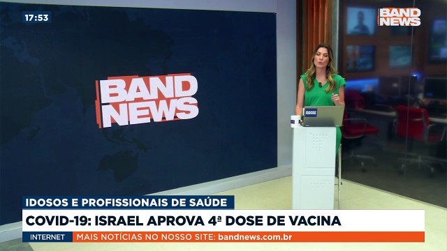 Israel vai oferecer a 4ª dose da vacina contra Covid-19 para grupos mais vulneráveis.Saiba mais em youtube.com.br/bandjornalismo#BandNews20anos #Israel #Covid19