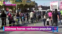 Hoy termina la verbena navideña instalada en el Zócalo de la CDMX