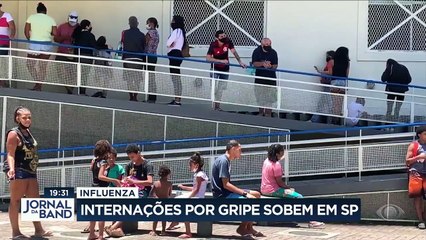 Com o aumento das internações por gripe nos hospitais, os profissionais de saúde voltam a ter uma rotina intensa.