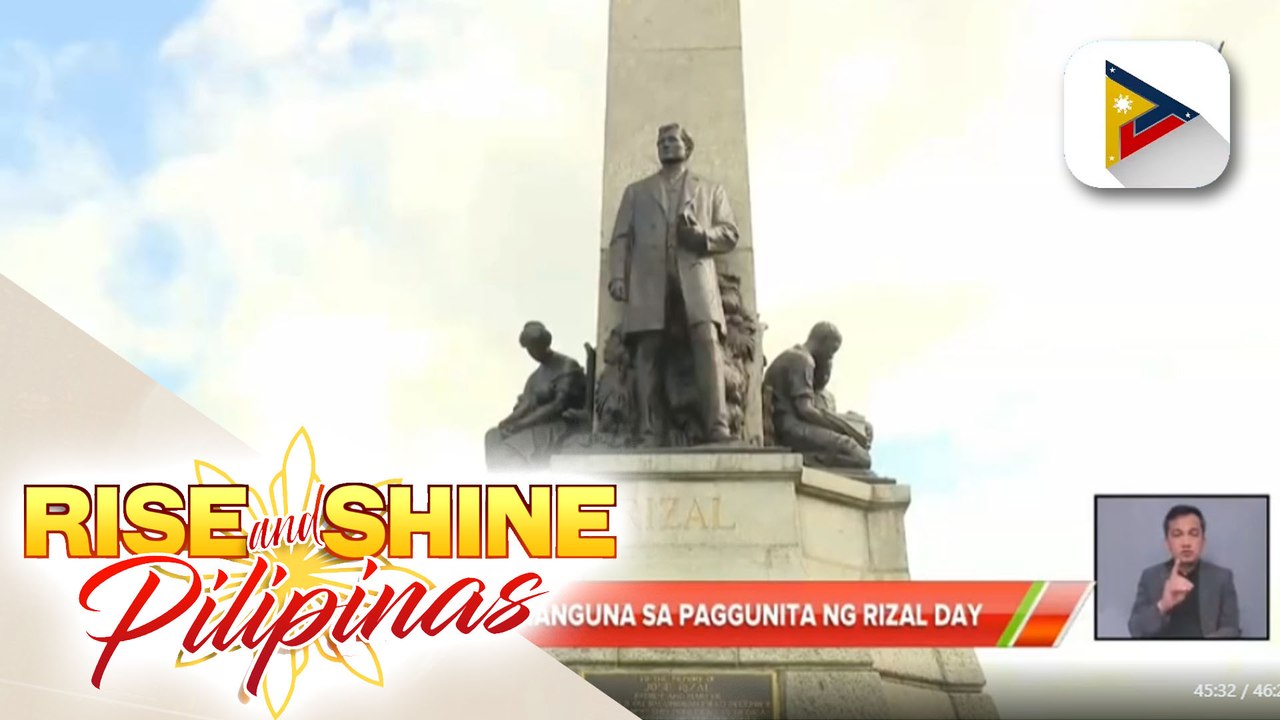 Pres. Duterte, nanguna sa paggunita ng Rizal Day