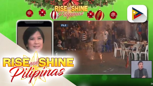 Oplan: Iwas Paputok, Fireworks Display ang Patok, isinusulong ng DOH taon-taon para sa ligtas na selebrasyon ng Bagong Taon