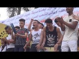 رقص عدد من الشباب أمام مسجد مصطفى محمود احتفالا بالعيد