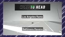 Los Angeles Rams at Baltimore Ravens: Spread