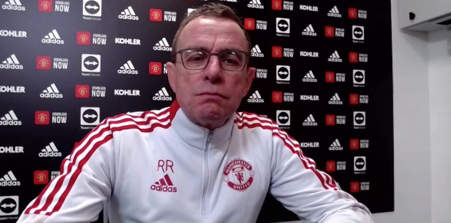 Rangnick happy with improved Utd and wants Cavani to stay