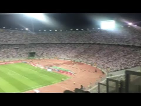 جماهير الأبيض تملأ مدرجات برج العرب : أفريقيا يا زمالك