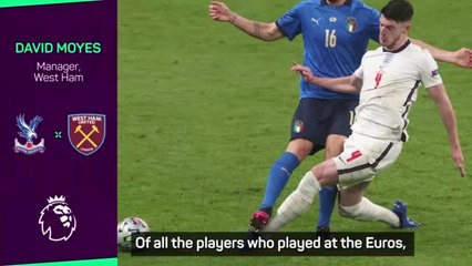 Moyes keen to drive Rice to even greater heights