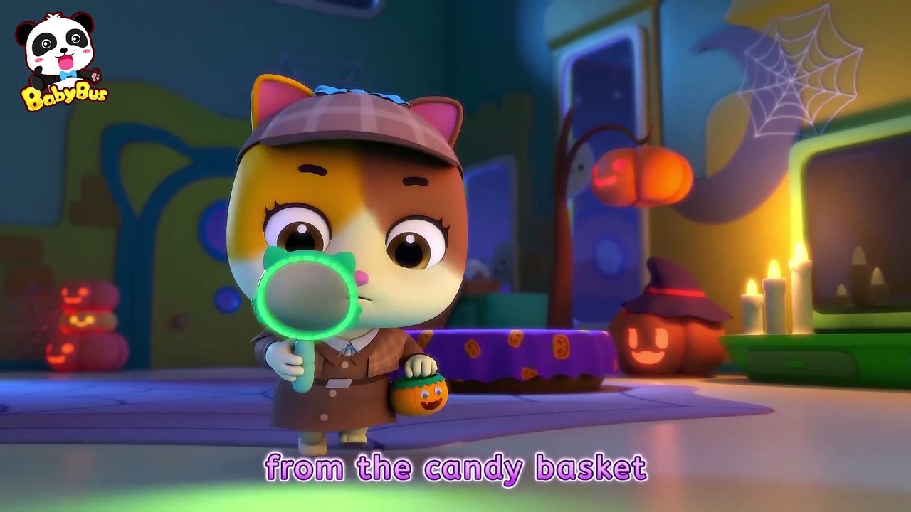 Who Took the Halloween Candy | Pretend Play | Halloween Song | Nursery Rhymes | Kids Song | BabyBus