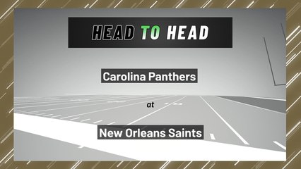 Carolina Panthers at New Orleans Saints: Moneyline
