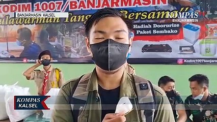 Download Video: Prajurit TNI Kodim 1007/ Banjarmasin Turun ke Jalan Ajak Pengendara Bervaksin