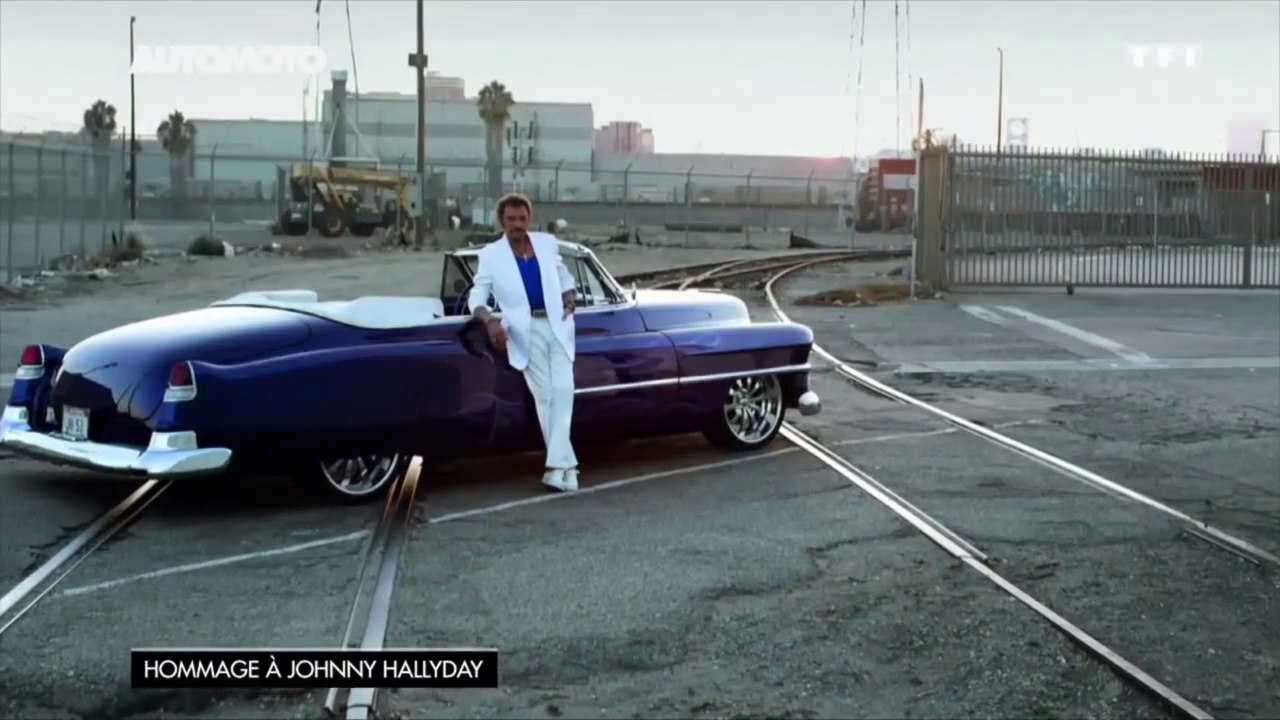 Hommage à  Johnny Hallyday - Auto Moto du 10 decembre 2017