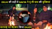 Navya Nanda Enjoys Her Tea On ""Charpai"", Spends Time With Father Roasting Marshmallows