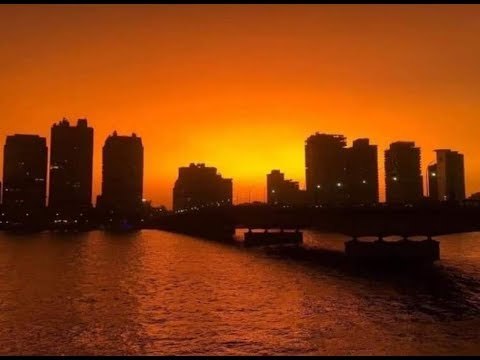 تغيير لون السماء يثير ضجة على السوشيال ميديا.. ما هو السبب؟