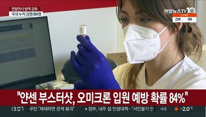 "얀센 부스터샷, 오미크론 감염 입원 예방 확률 84%"