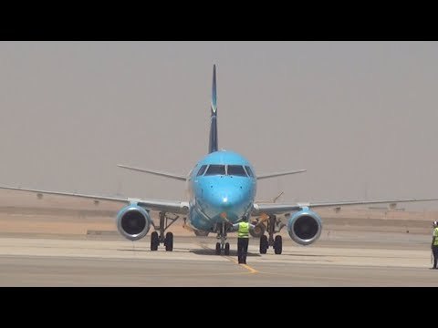 وزيرا الطيران والسياحة يشهدان التشغيل التجريبي لمطار العاصمة الإدارية