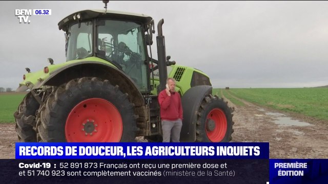 Les agriculteurs s'inquiètent des records de douceur observés ces derniers jours