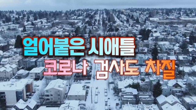 [#세상만사] 꽁꽁 얼어붙은 시애틀...코로나 검사도 STOP / YTN