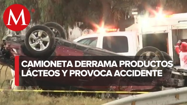 Accidente en autopista México-Pachuca deja dos personas muertas y dos heridas
