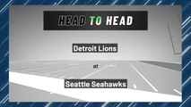 Detroit Lions at Seattle Seahawks: Moneyline