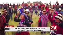 Gobierno logra acuerdos entre comunidades de Chumbivilcas y minera Las Bambas