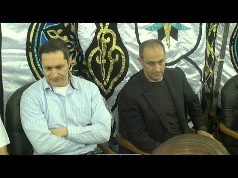 علاء وجمال مبارك وإينو ونجوم الرياضة في عزاء شقيق حسام وإبراهيم حسن