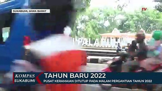 Pusat Keramaian Ditutup Pada Malam Pergantian Tahun 2022