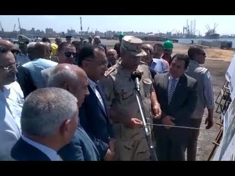 مدبولي يتفقد مشروع إنشاء محطة حاويات بـ6 8 مليار جنيه