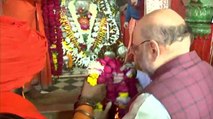Shah took stock Ram Mandir, went to Hanuman Garhi in Ayodhya