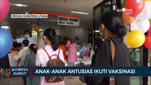 Vaksinasi Anak Perdana di Sumatera Utara Digelar di RS USU