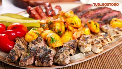 Churrasco expresso feito no forno