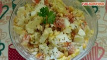 Salada de maionese básica e simples