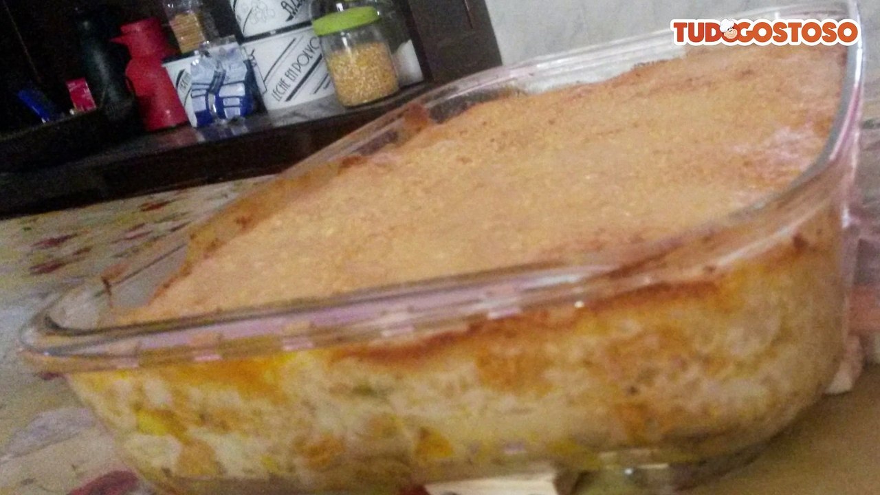 Lasanha de frango ao molho branco