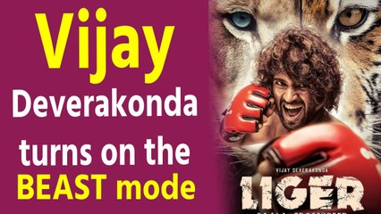 'Liger' first glimpse OUT: Vijay Deverakonda turns on the BEAST mode