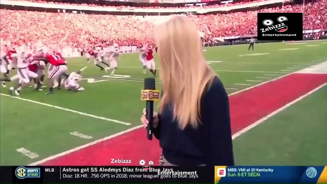 nfl reporter got hit