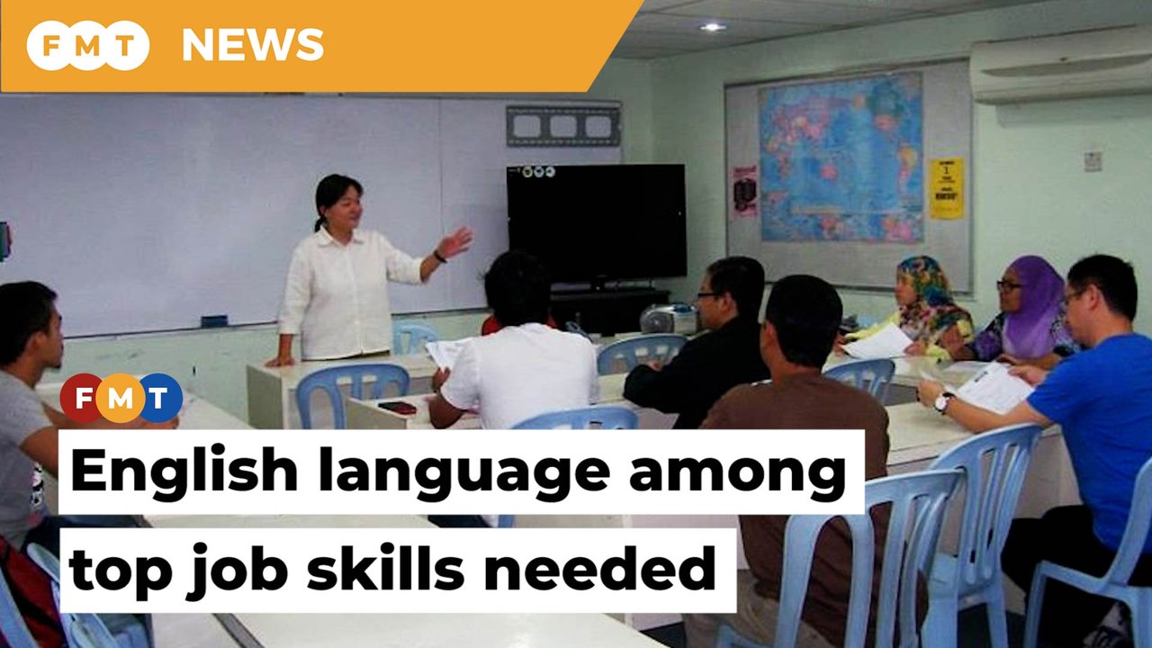 English language among top 5 job skills needed,...