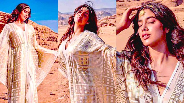 जाह्नवी कपूर का अरेबियन लुक वाला नया लेटेस्ट फोटोशूट हुआ वायरल, दिखा हॉट अंदाज