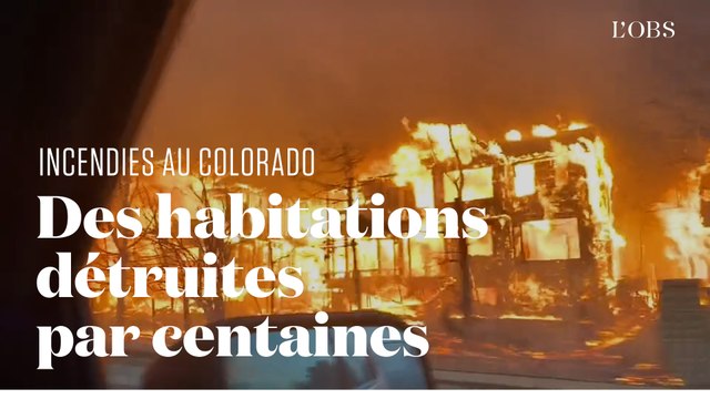 Les images apocalyptiques des incendies qui ravagent le comté de Boulder, au Colorado