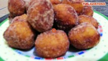 Bolinho frito de leite condensado